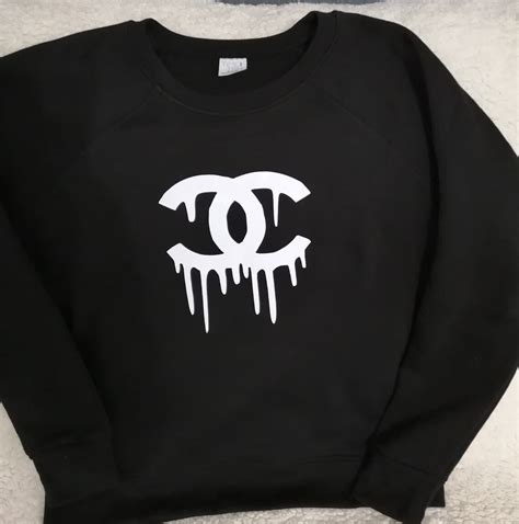 chanel uniform sweater|authentic chanel logo sweater.